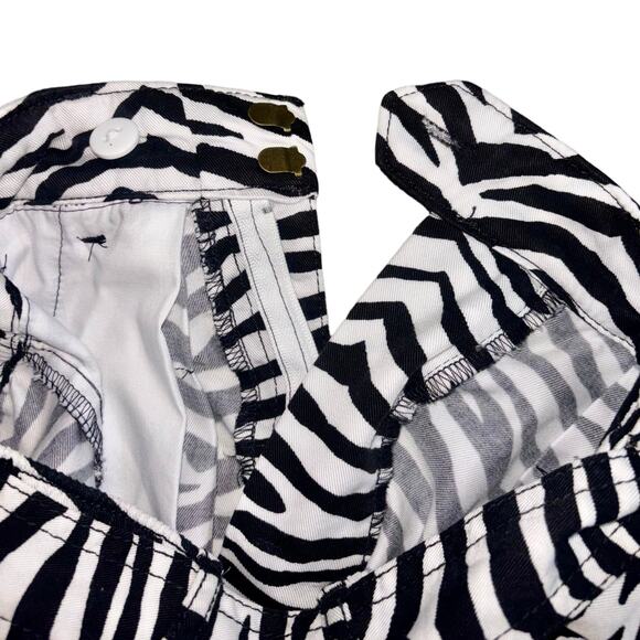Loft Zebra Paperbag Shorts - Picture 5 of 6